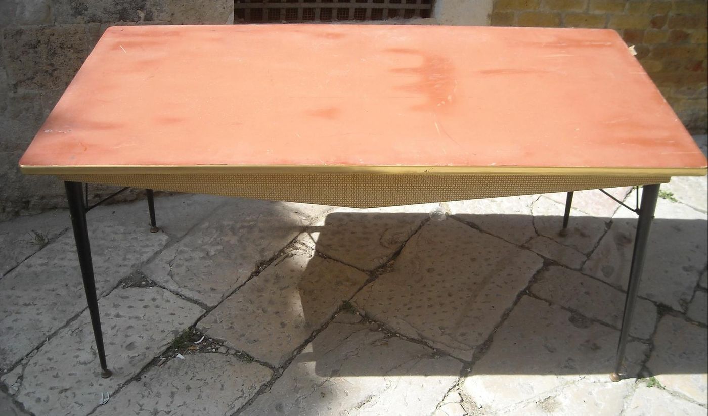 Credenza Modernariato Anni 50 Design Italiano 200 Cm Vetro Metallo