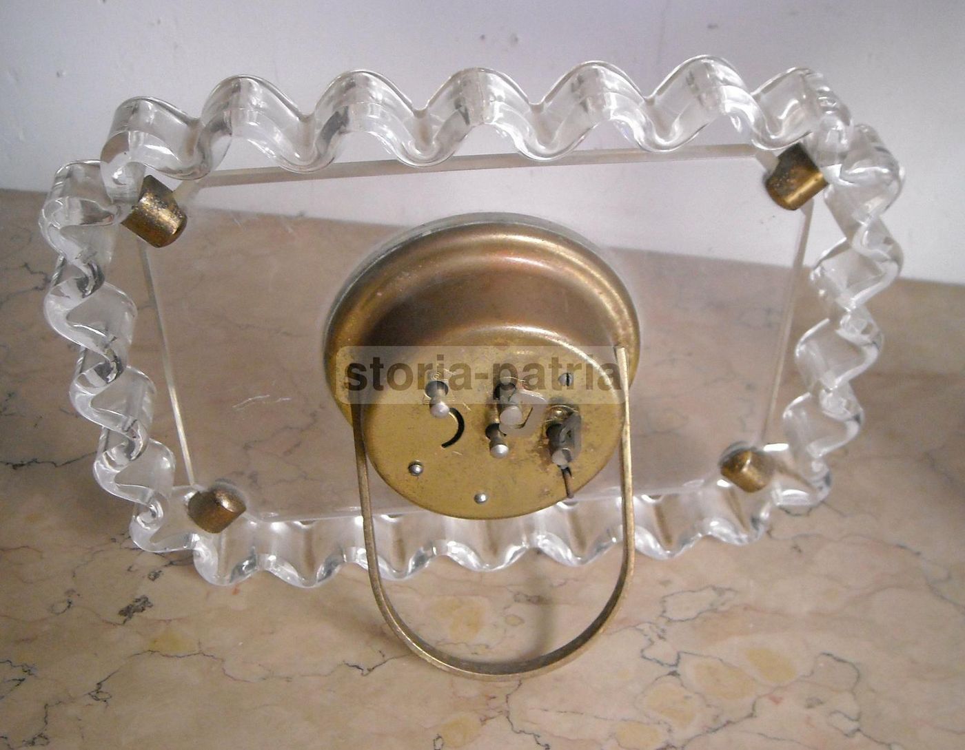 Orologio Da Tavolo Ernst Watch Anni '50 '60 Design Modernista
