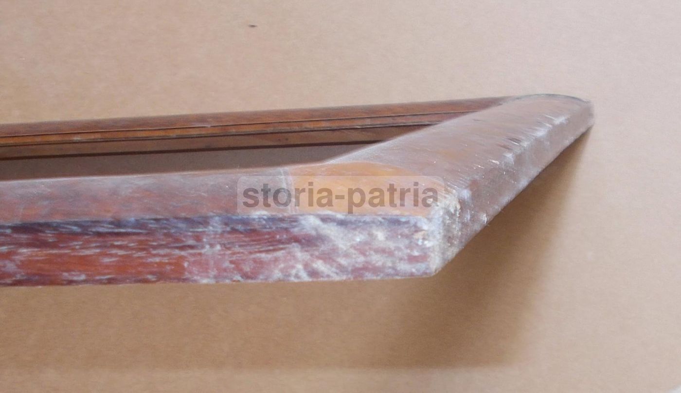 Cornice Antica Art Déco In Legno Impiallacciato, Anni '20 '30