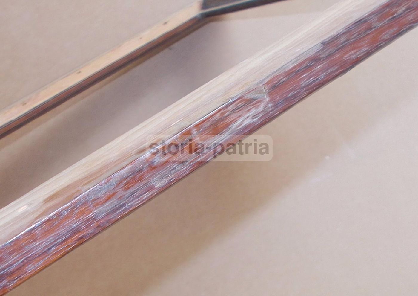 Cornice Antica Art Déco In Legno Impiallacciato, Anni '20 '30