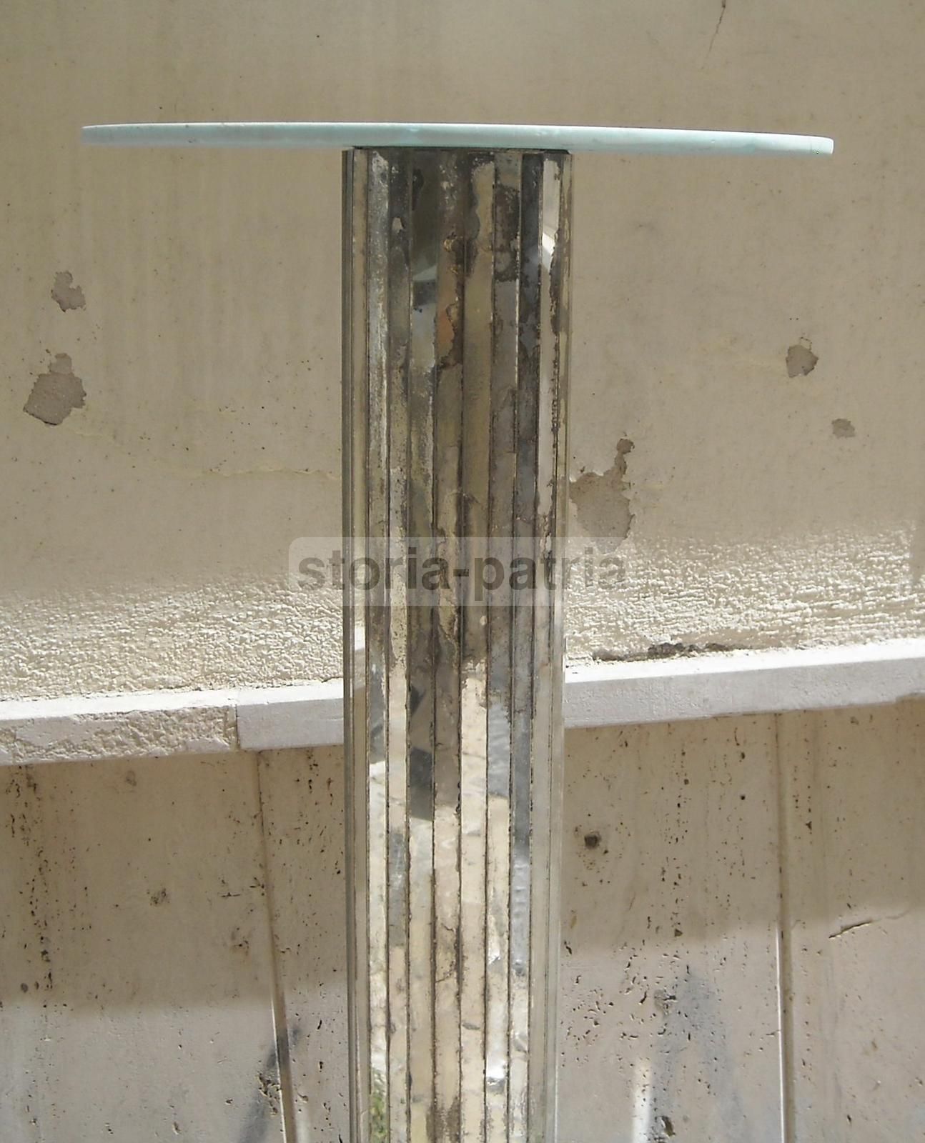 Colonna Decorativa Con Specchi, Anni 1950 1960, Design Modernariato