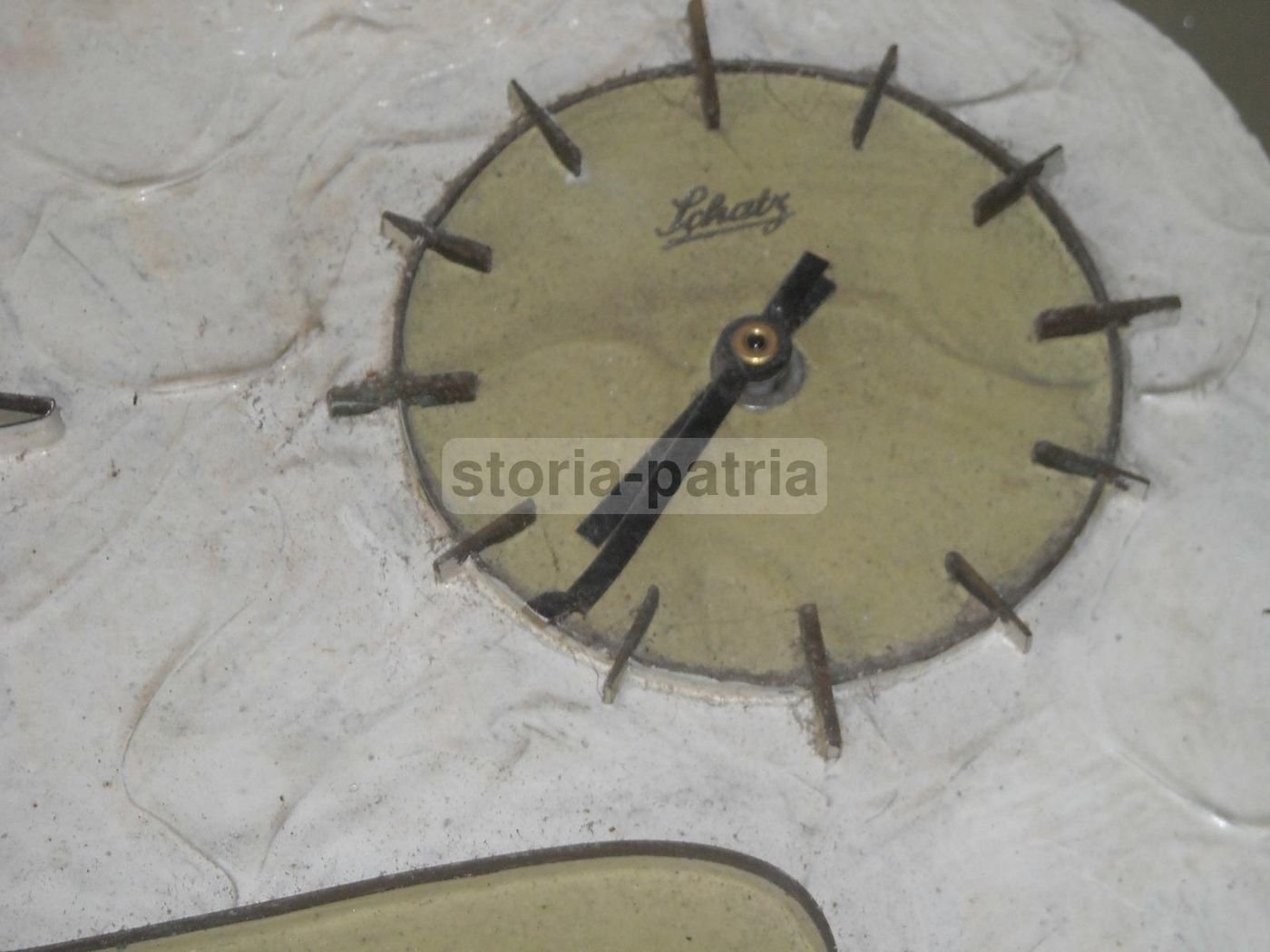 Orologio Da Parete Schatz Vintage Anni '50 '60 Design Stambecco