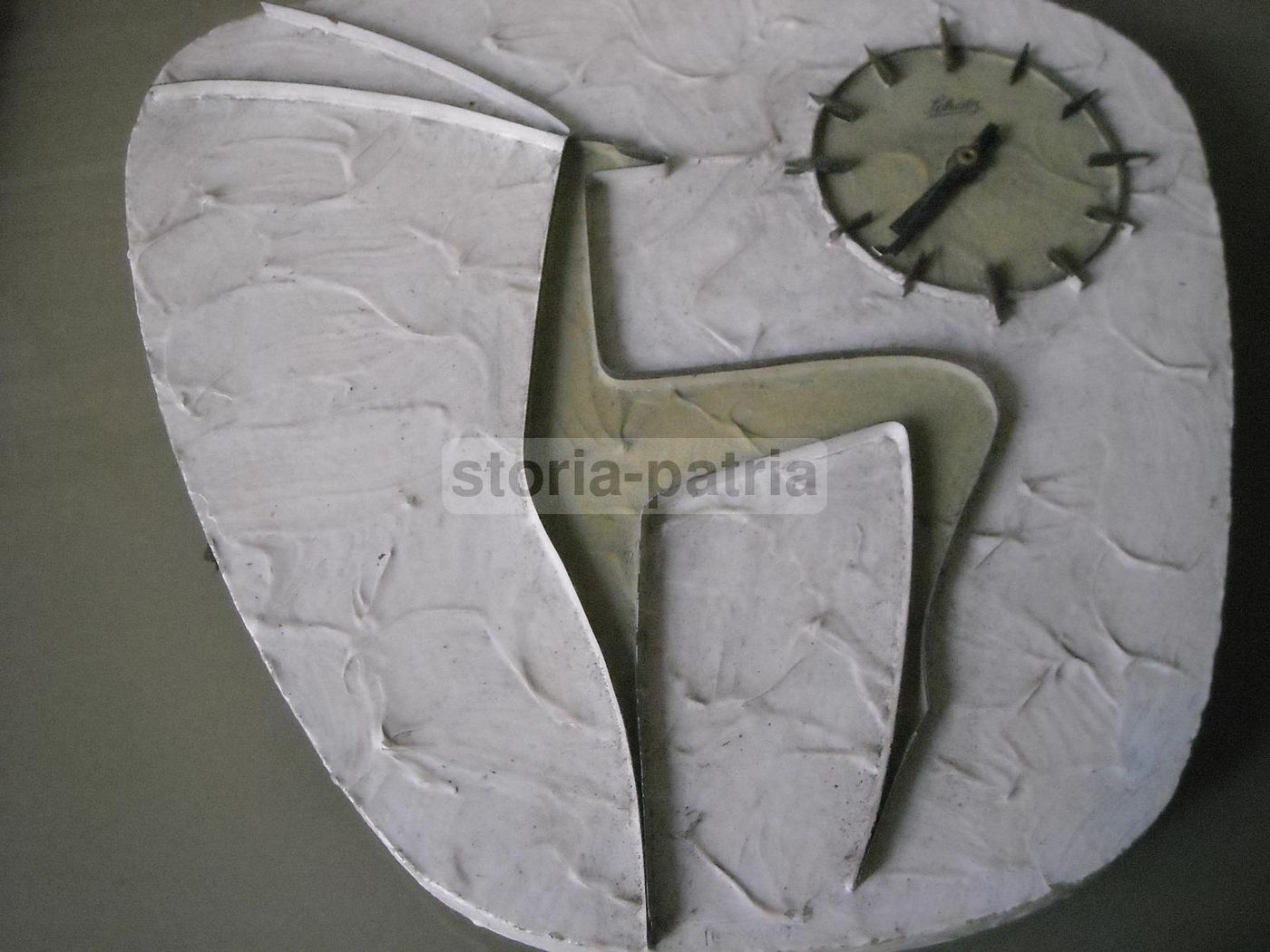 Orologio Da Parete Schatz Vintage Anni 50 60 Con Stambecco, Germania