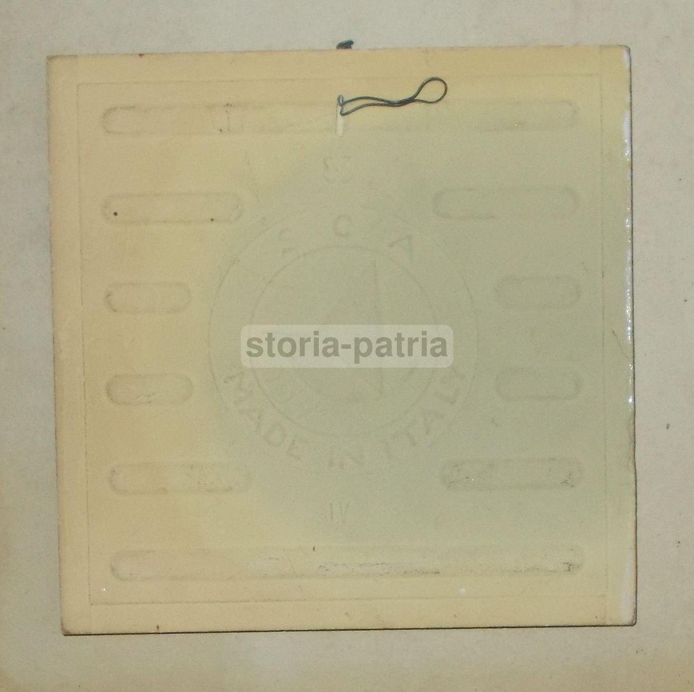 Mattonella Ceramica Umoristica SCA Made In Italy Anni '50