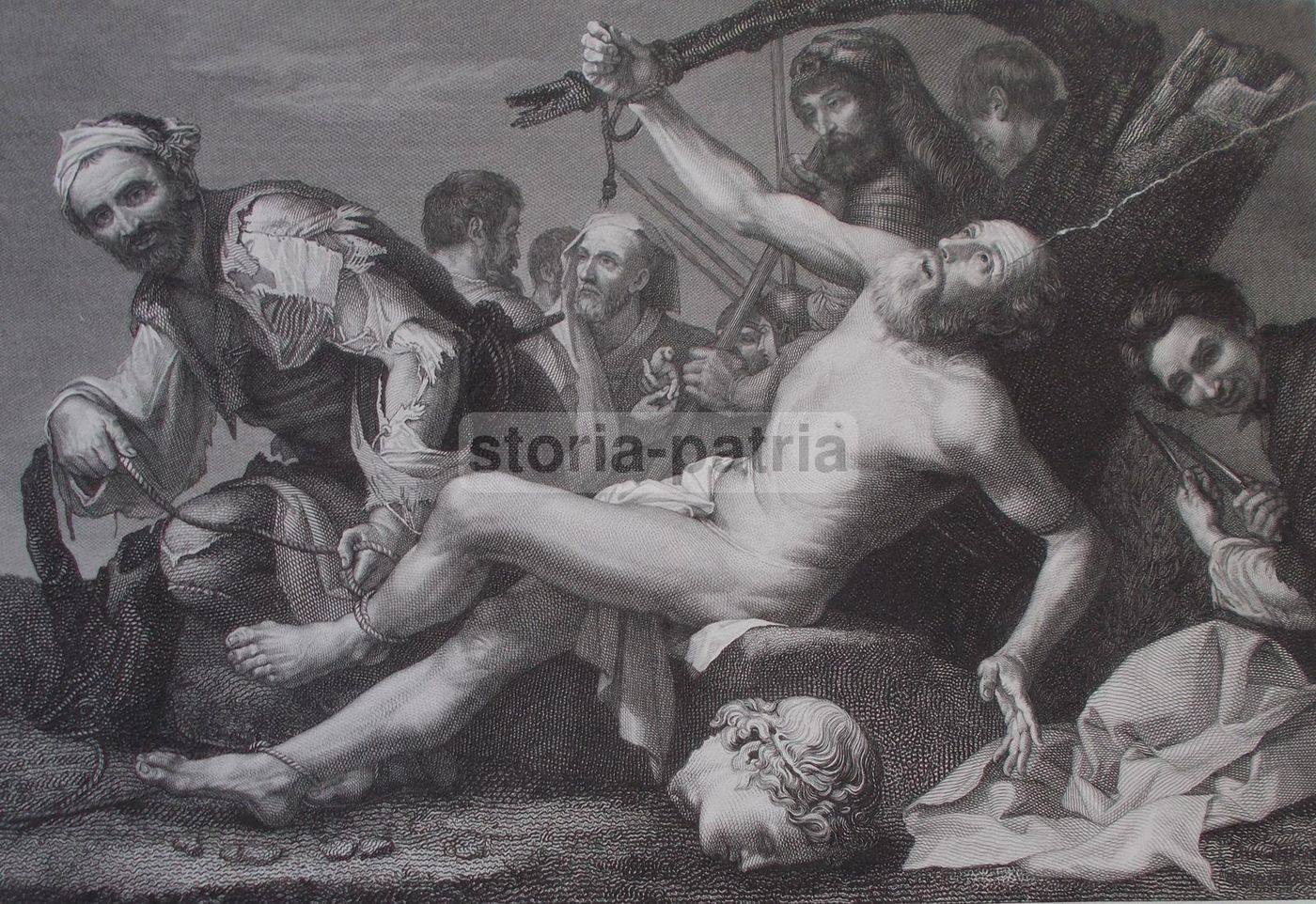 San Bartolomeo: Incisione Di Guadagnini Da Jusepe De Ribera, Metà XIX Secolo