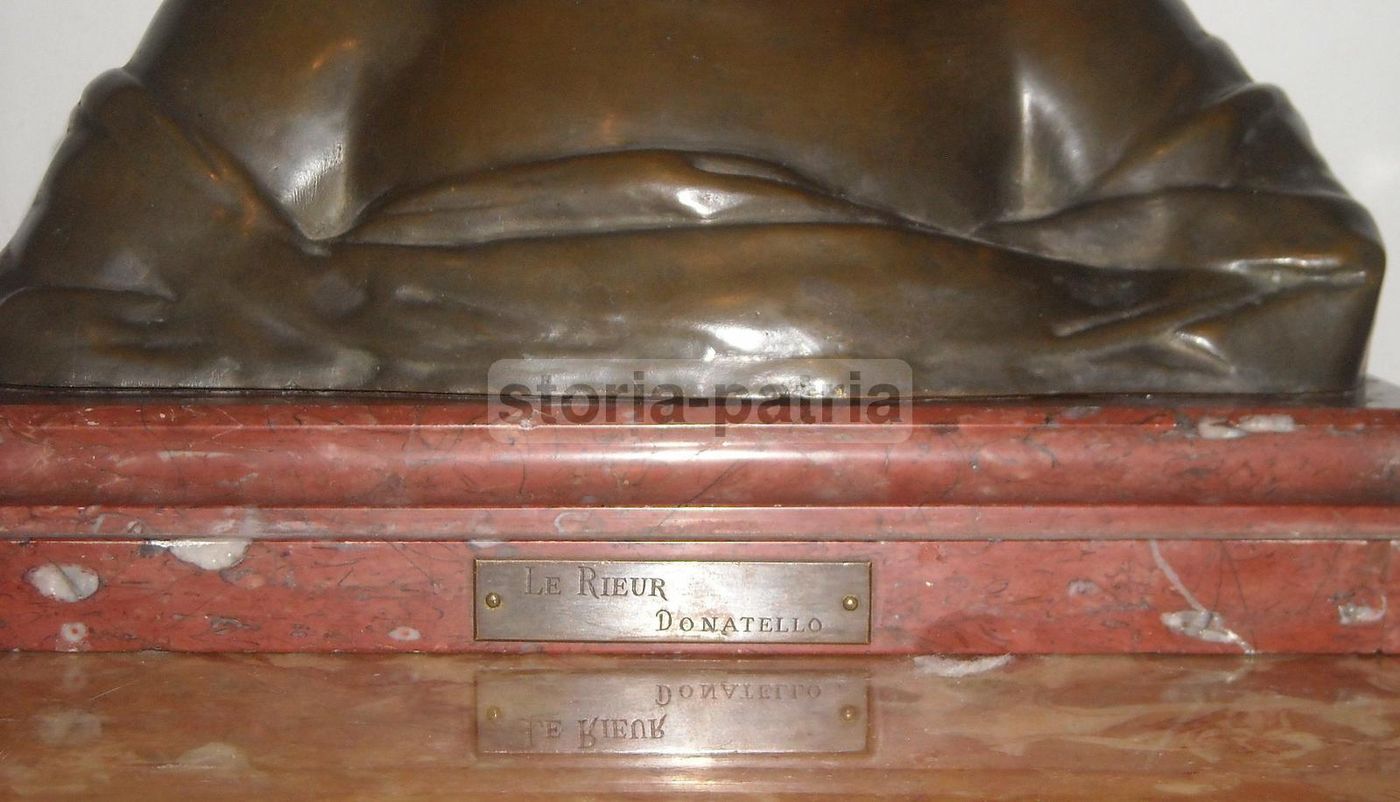 Scultura Bronzo Bambino Sorridente Le Rieur   Ispirata A Donatello   Fonderia Petermann
