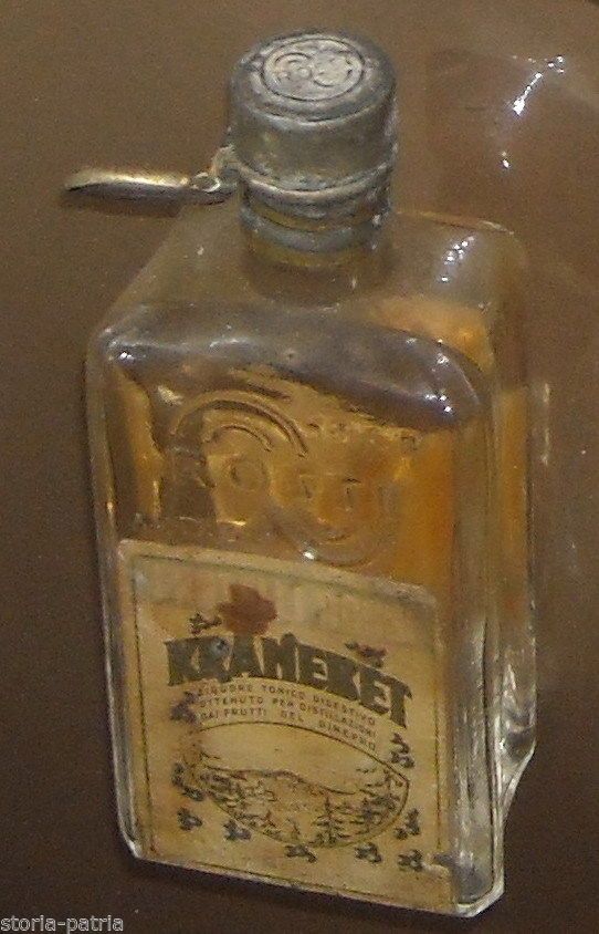 Bottiglietta Kranebet Liquore Ginepro Distilleria Rossi Asiago