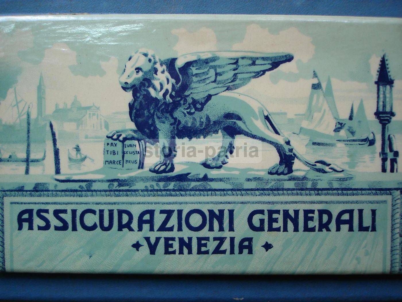 Block Notes Pubblicitario Assicurazioni Generali Venezia, Primo '900