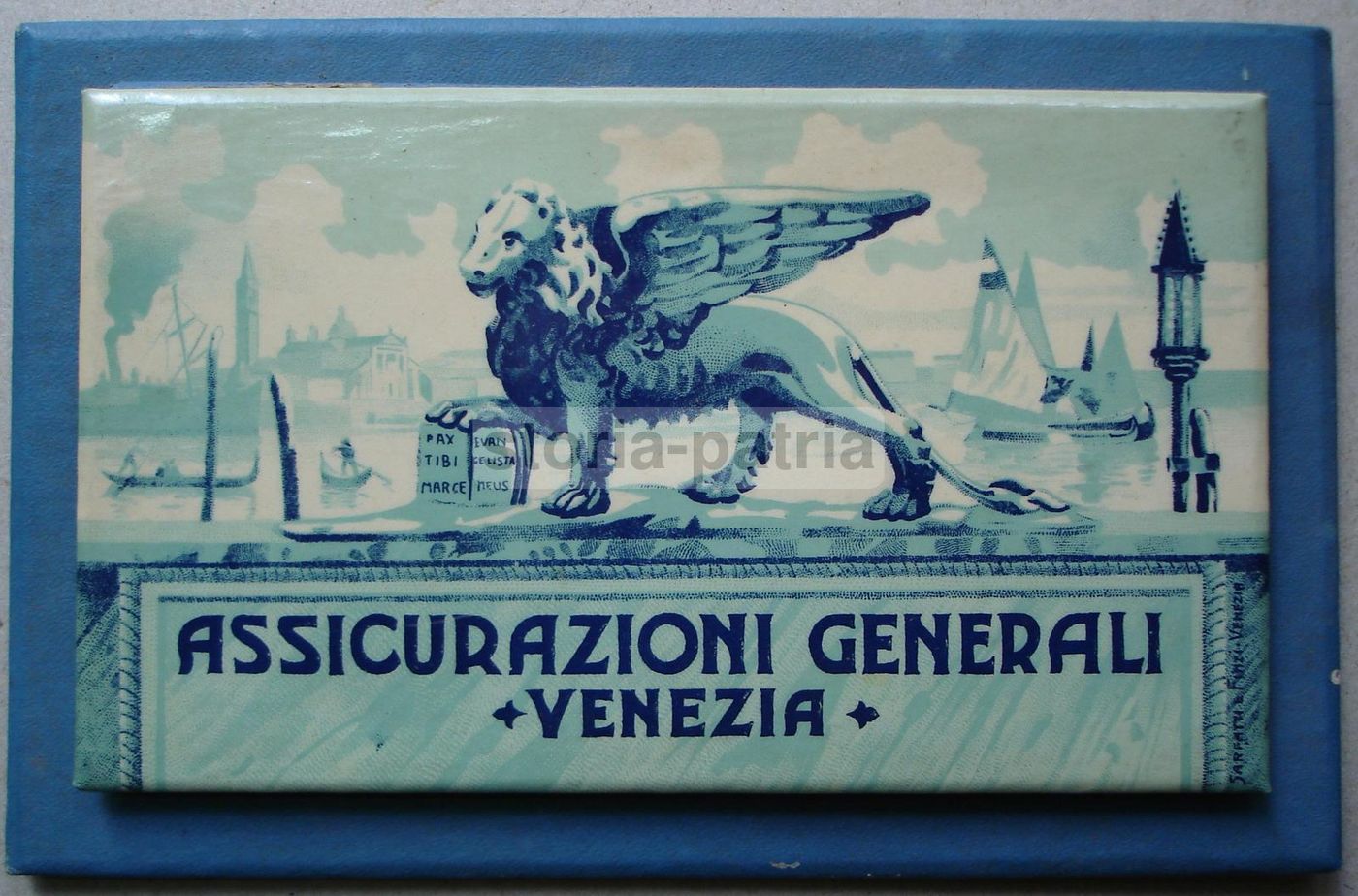 Block Notes Pubblicitario Assicurazioni Generali Venezia, Primo '900