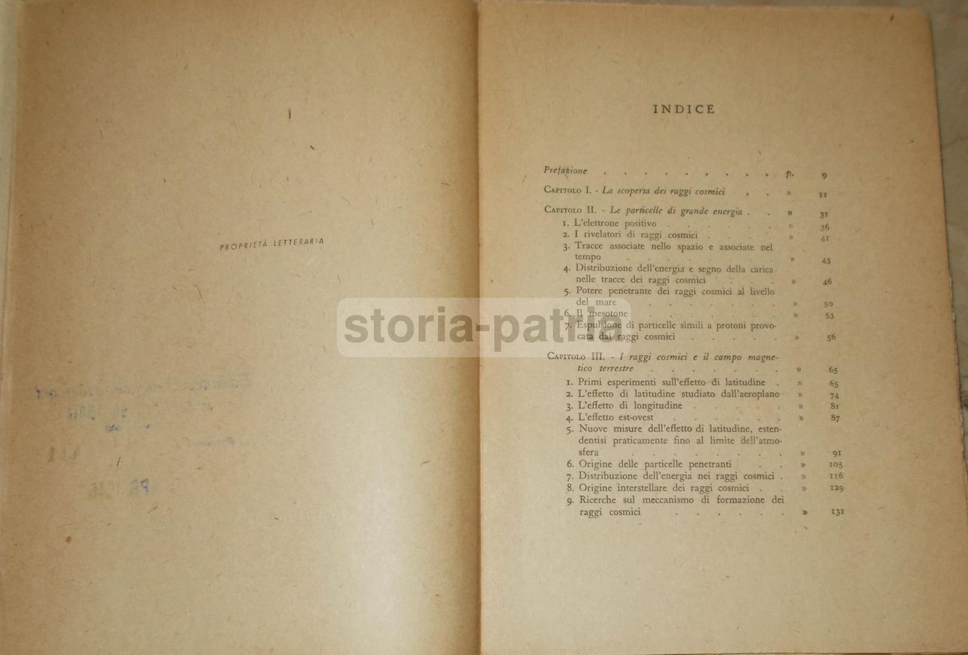 I Raggi Cosmici Di R.A. Millikan Prima Edizione Einaudi 1943