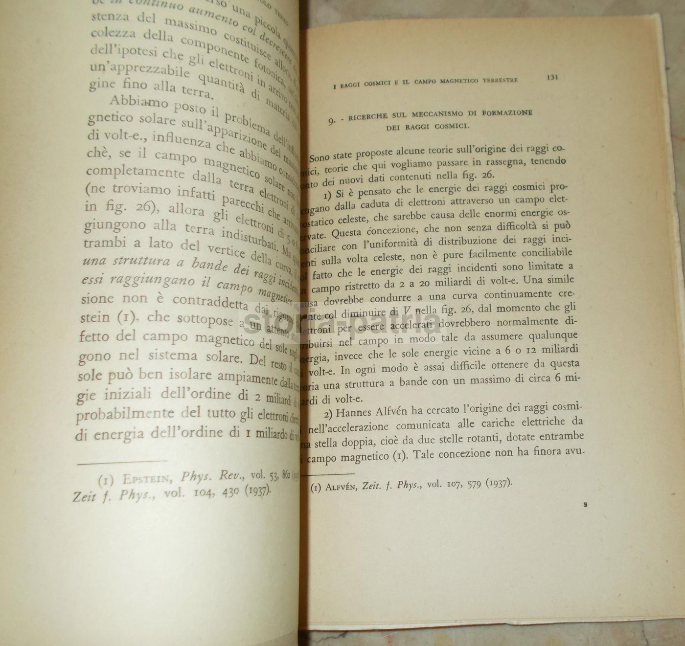 I Raggi Cosmici Di R.A. Millikan Prima Edizione Einaudi 1943