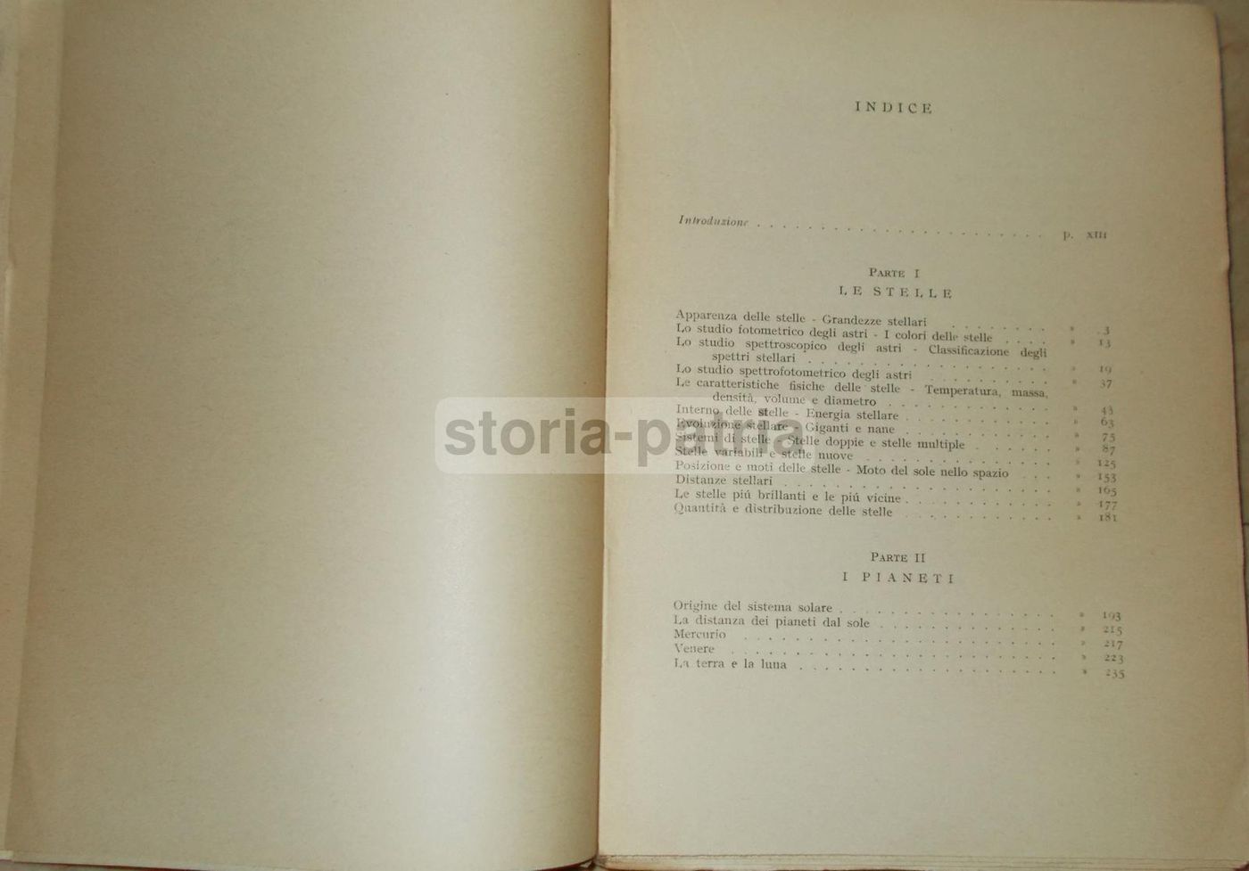 Le Stelle E I Pianeti   Giorgio Abetti   1945   Einaudi