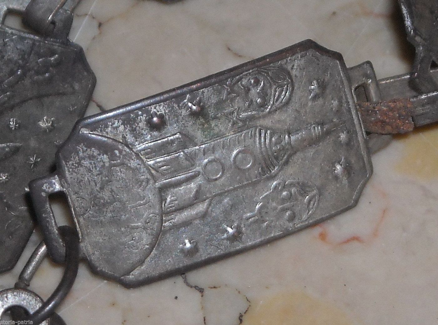 Bracciale Vintage Missioni Spaziali Astronautica Anni '50
