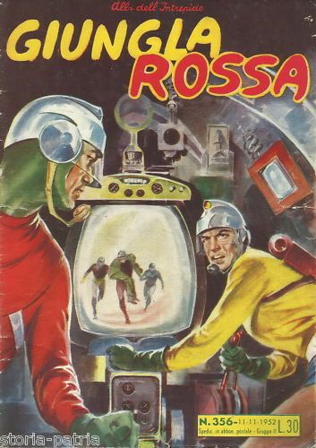 Giungla Rossa: Albi Dell'Intrepido (1952)