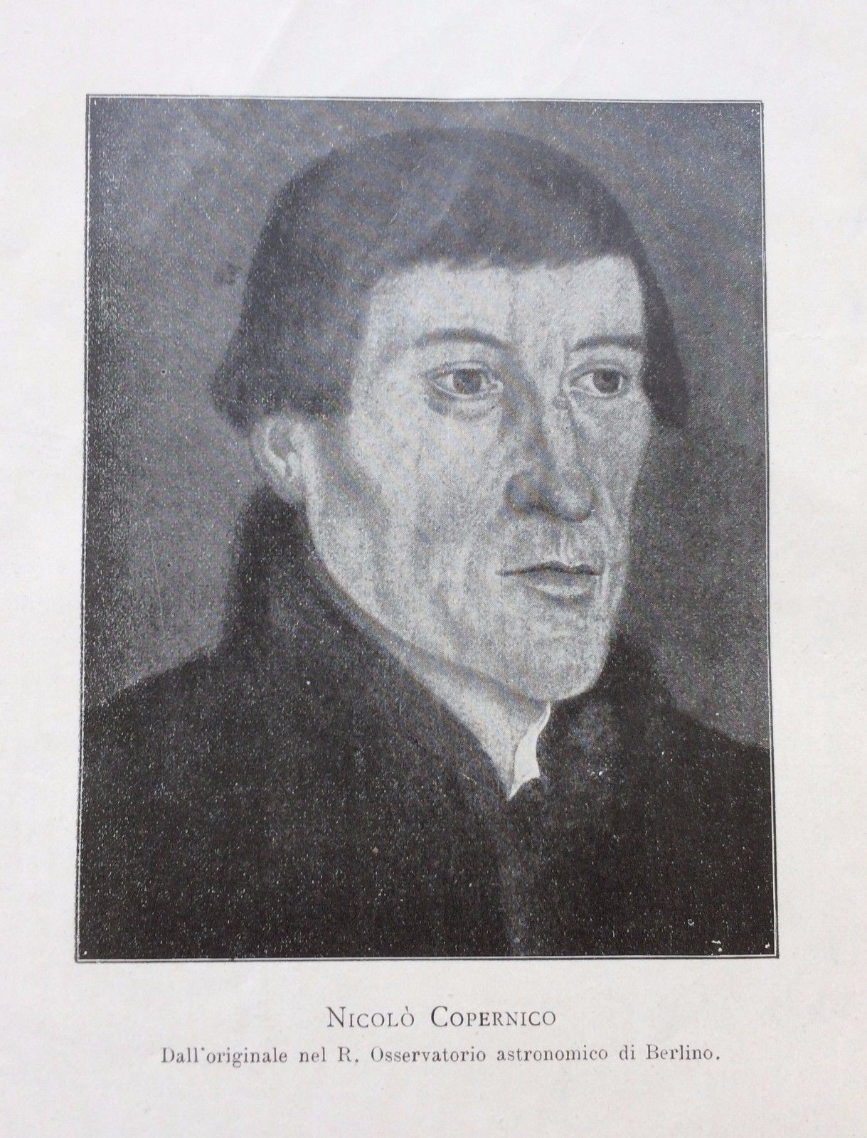 Ritratto Di Nicolò Copernico, Stampa Antica Del 1907