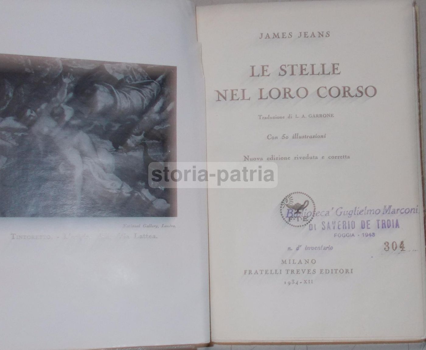 Le Stelle Nel Loro Corso Di James Jeans, Treves 1934