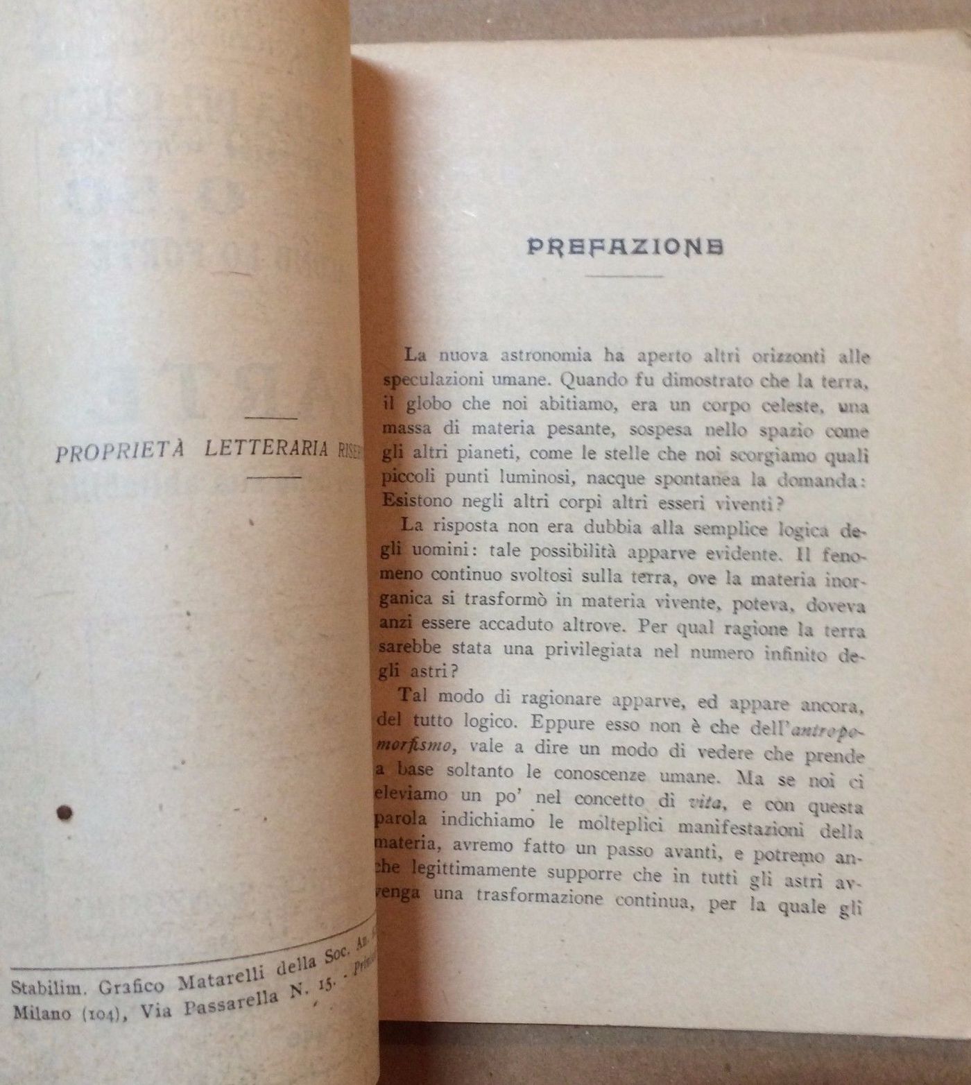 Marte E L'Ipotesi Della Sua Abitabilità   Giacomo Lo Forte   Sonzogno