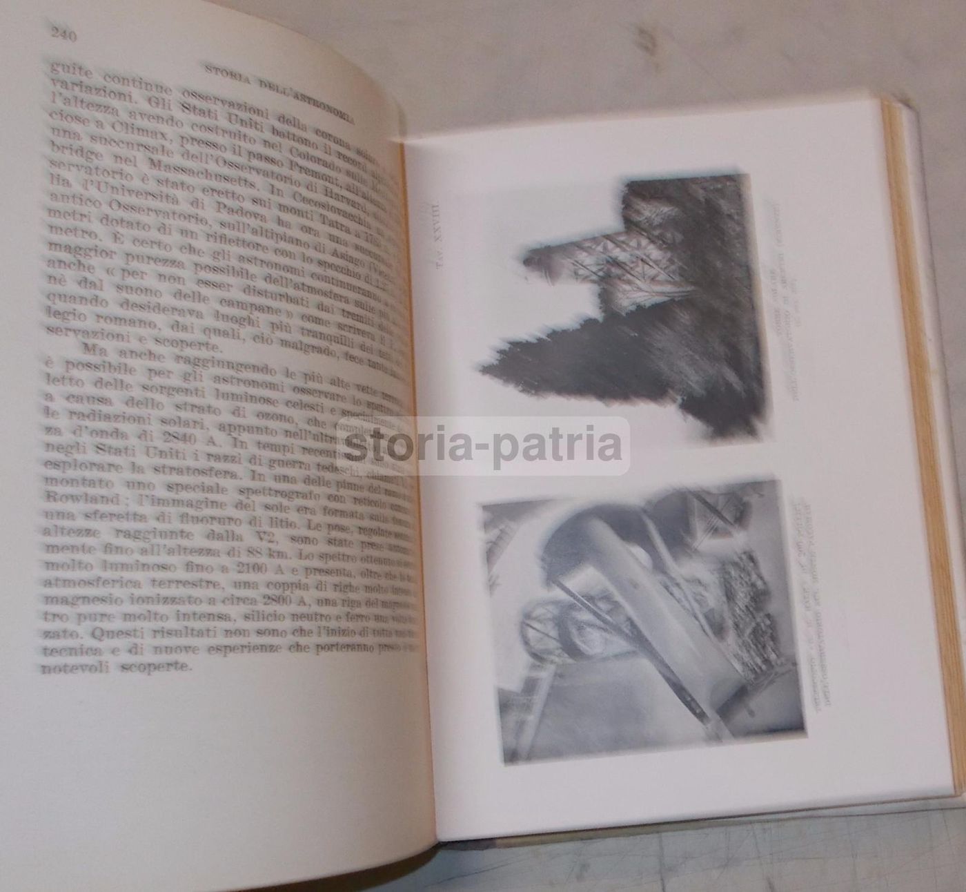 Storia Dell'Astronomia. Giorgio Abetti, 1949
