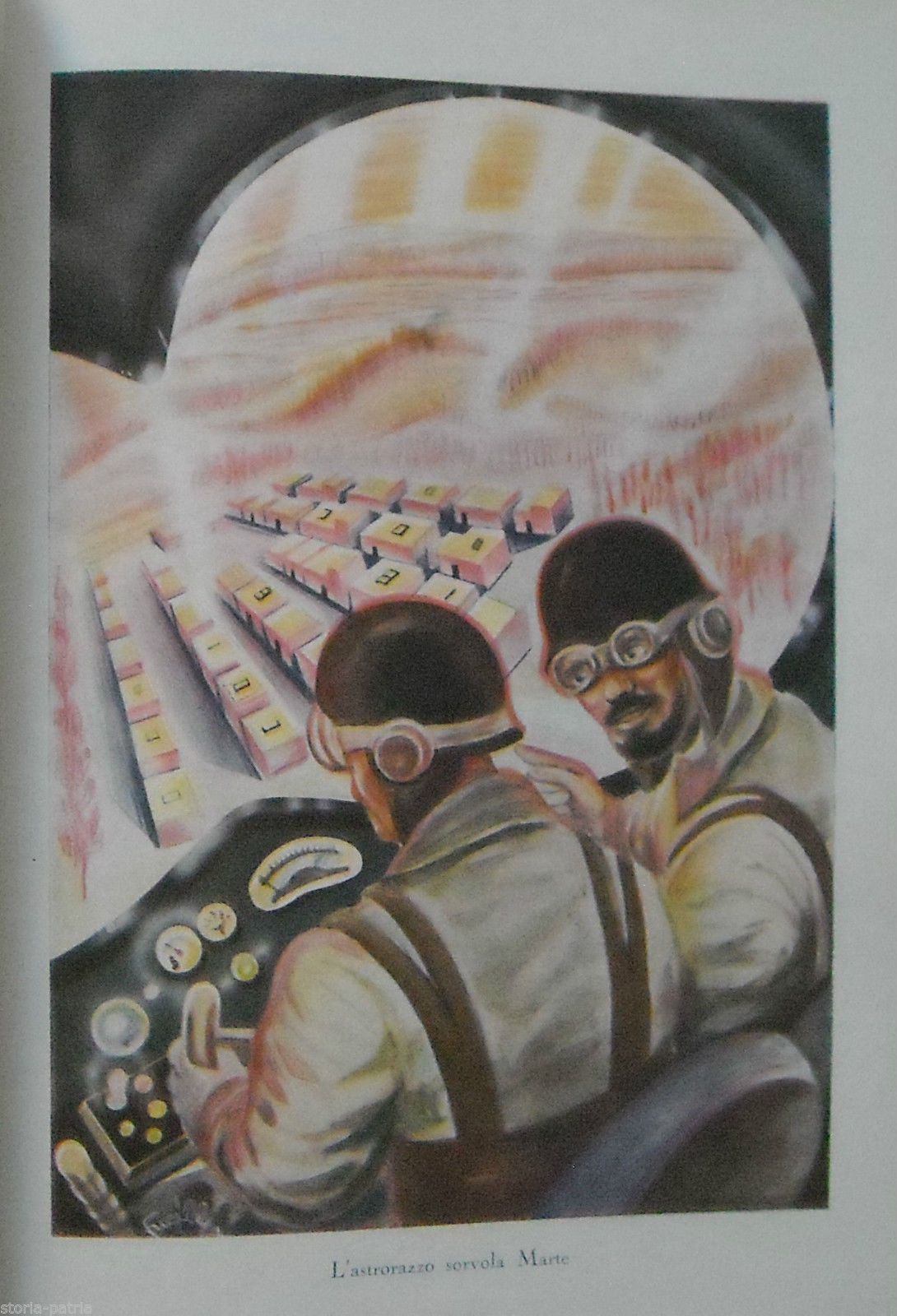 Oltre La Terra Di Anna Franchi, Valsecchi 1946, Illustrato Fucilli
