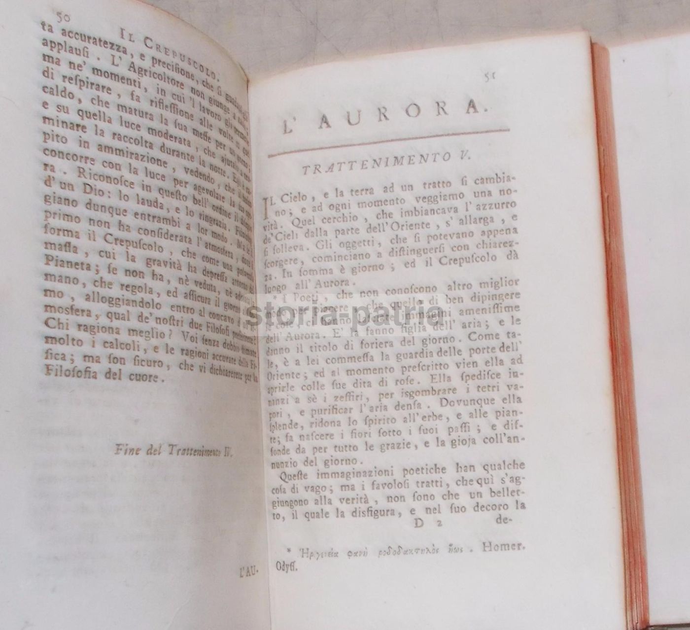 Lo Spettacolo Della Natura (Venezia, 1786) Astronomia E Ottica