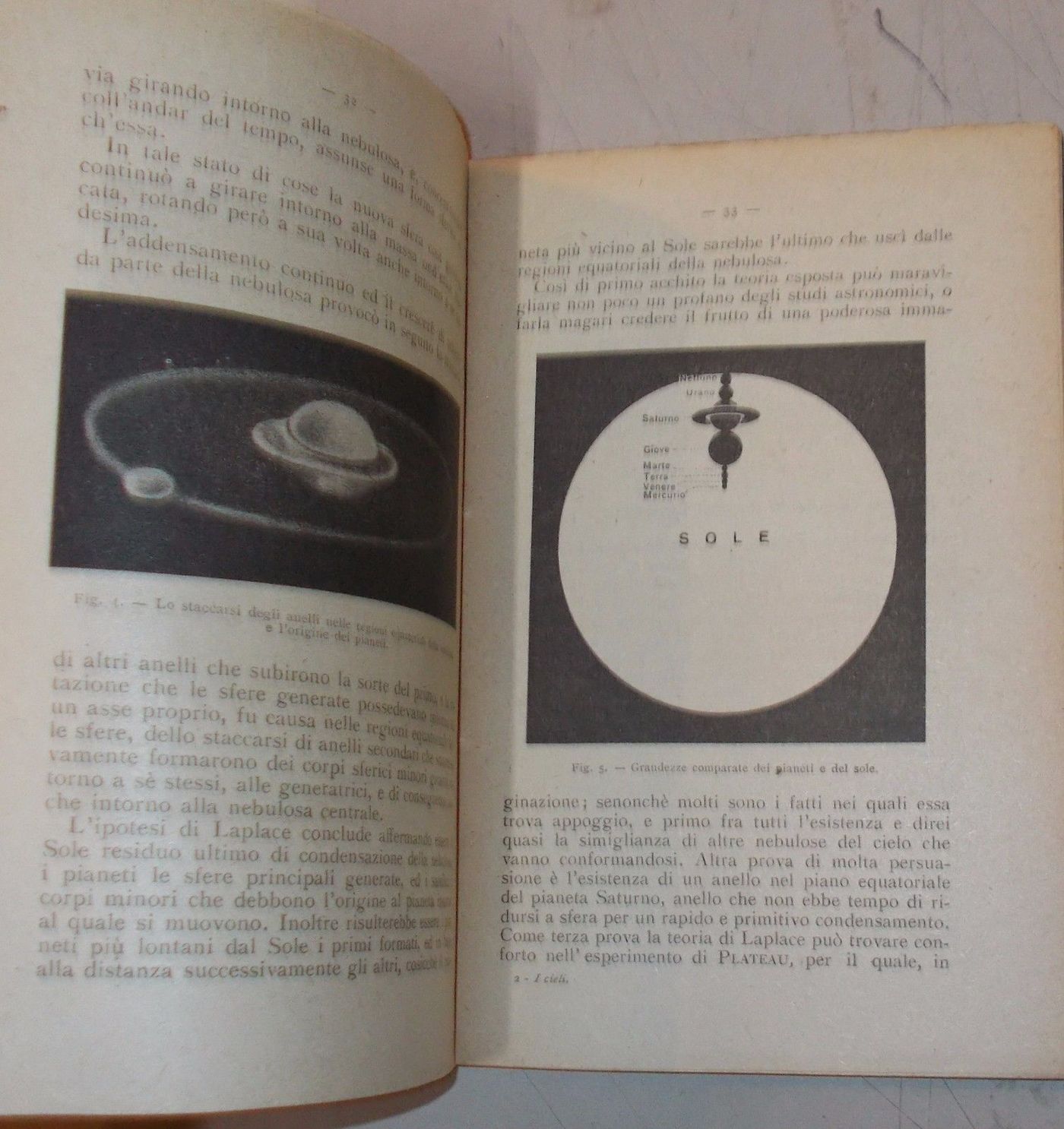 I Cieli Di Arturo Uccelli, Vallardi 1920, Astronomia E Cosmologia