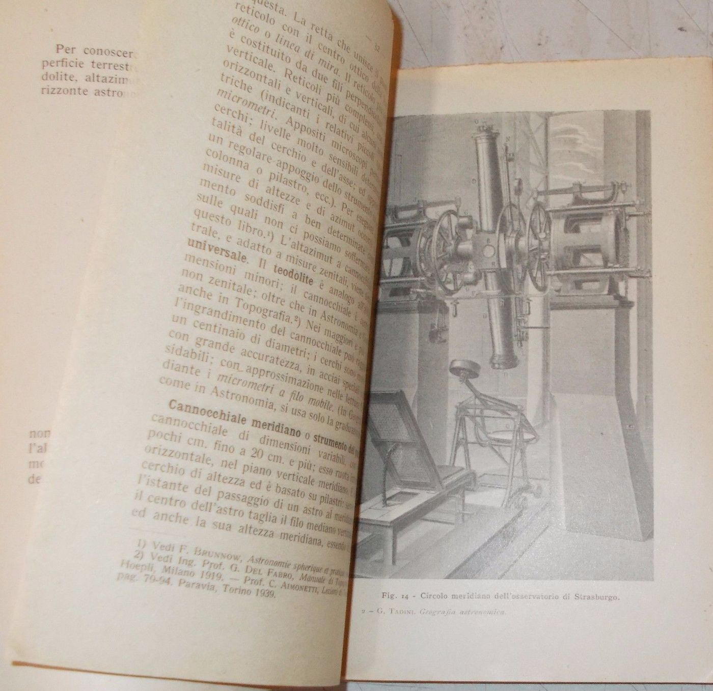 Elementi Di Geografia Astronomica   Giovanni Tadini   Vallardi, 1943