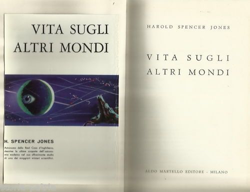 Vita Sugli Altri Mondi   Harold Spencer Jones   Martello, 1953