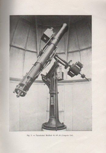 Osservatorio Astronomico Francia 1911 1912: Eclissi E Telescopi