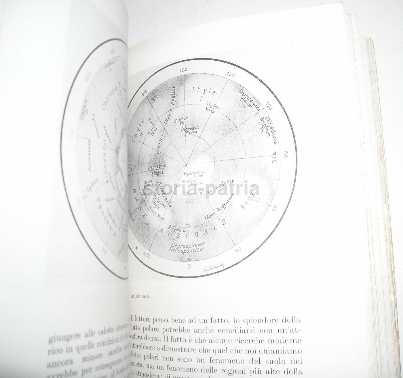 Il Pianeta Marte Di Mentore Maggini, Hoepli 1939, Astronomia