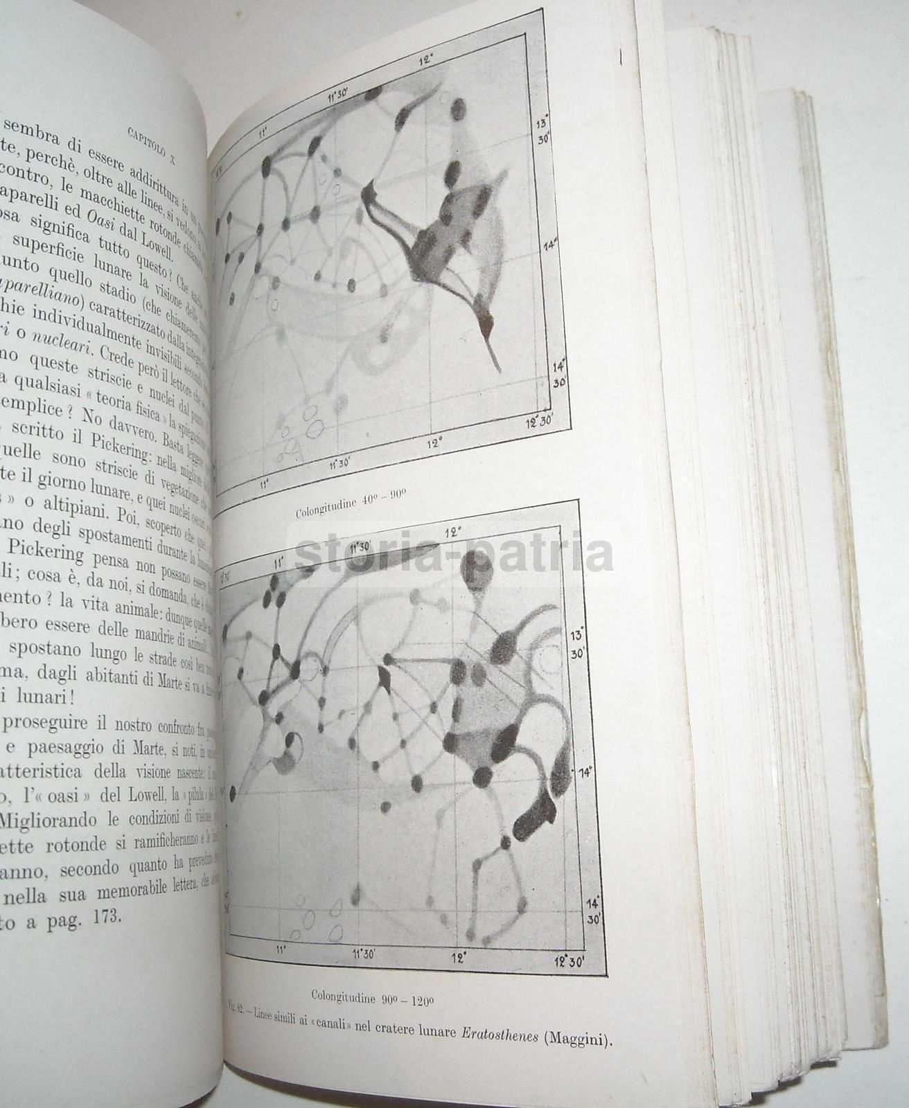 Il Pianeta Marte Di Mentore Maggini, Hoepli 1939, Astronomia