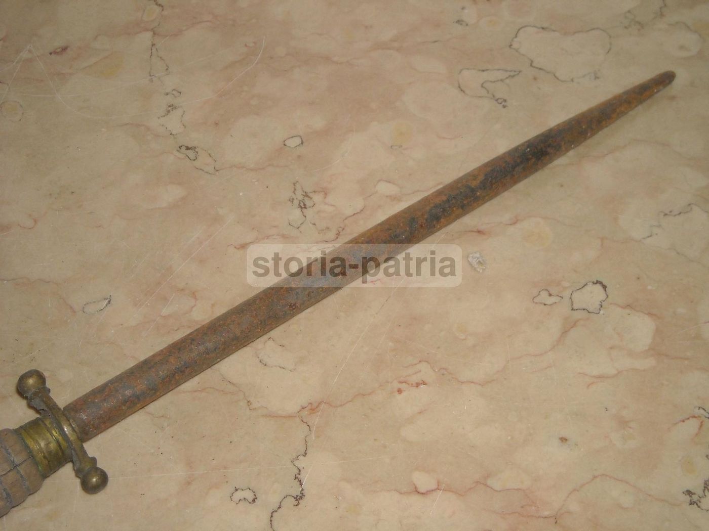 Antico Attrezzo Da Cucina In Metallo E Legno, Fine '800 Inizio '900