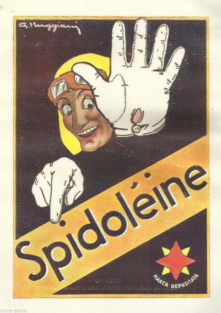Pubblicità Spidoleine E Marmon Automobili Muggiani Anni '20