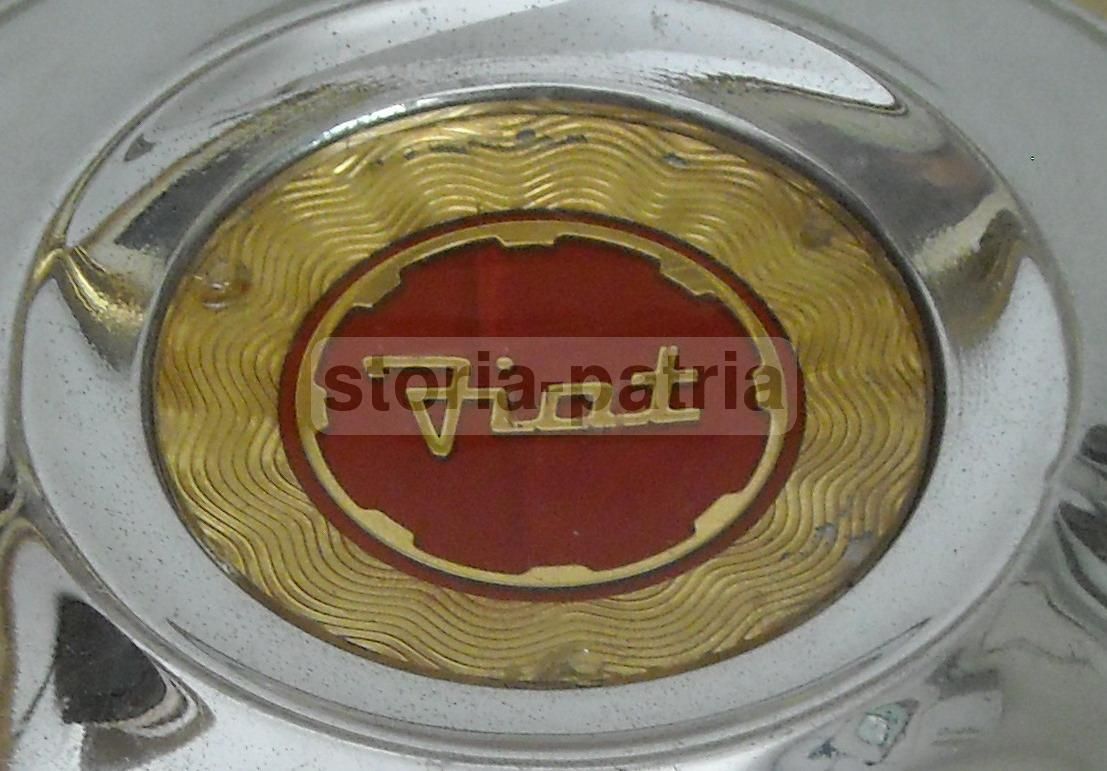 Copricerchio Fiat Vintage Cromato Pubblicitario Anni '50