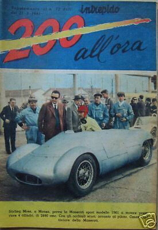 Intrepido: 200 All'Ora (1961) – Maserati, Stirling Moss E Automobilismo