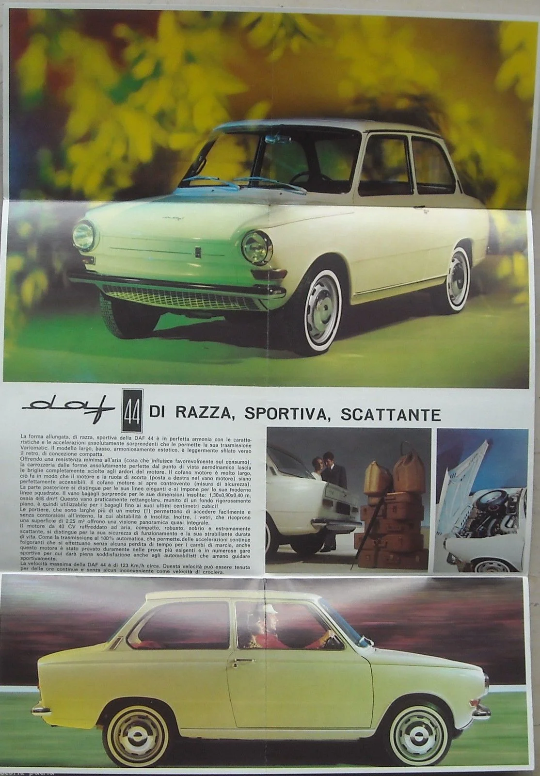 Advertising Brochure, Daf Variomatic, 1960s
