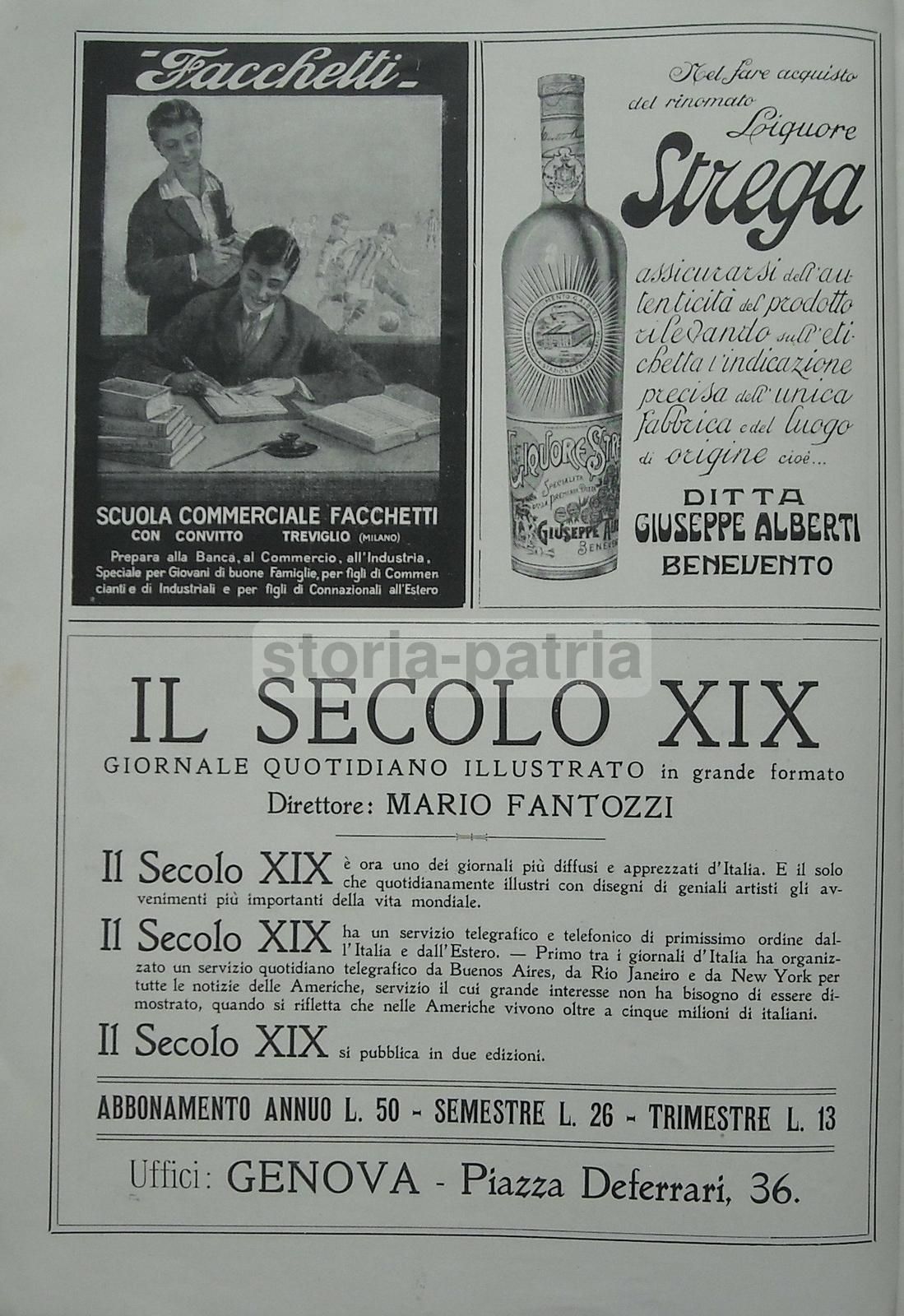 Itala Modello 51 Sport, Pubblicità d'Epoca 1922 Di Biscaretti
