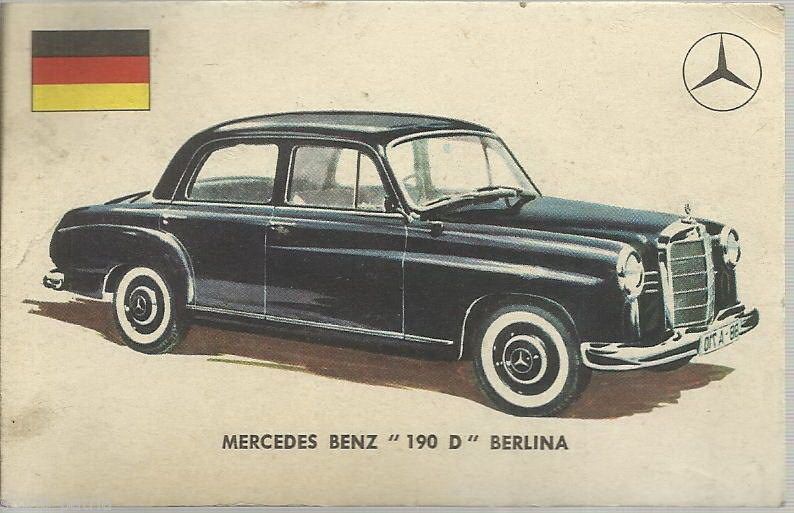 Figurina Mercedes Benz 190 D LID Torino, Anni 1970
