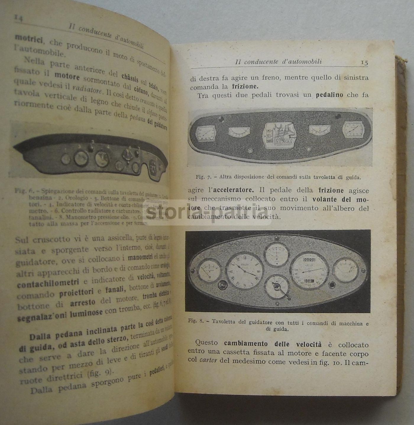 Il Conducente d'Automobili. G. Pedretti. Hoepli, 1930. Manuale Tecnico.