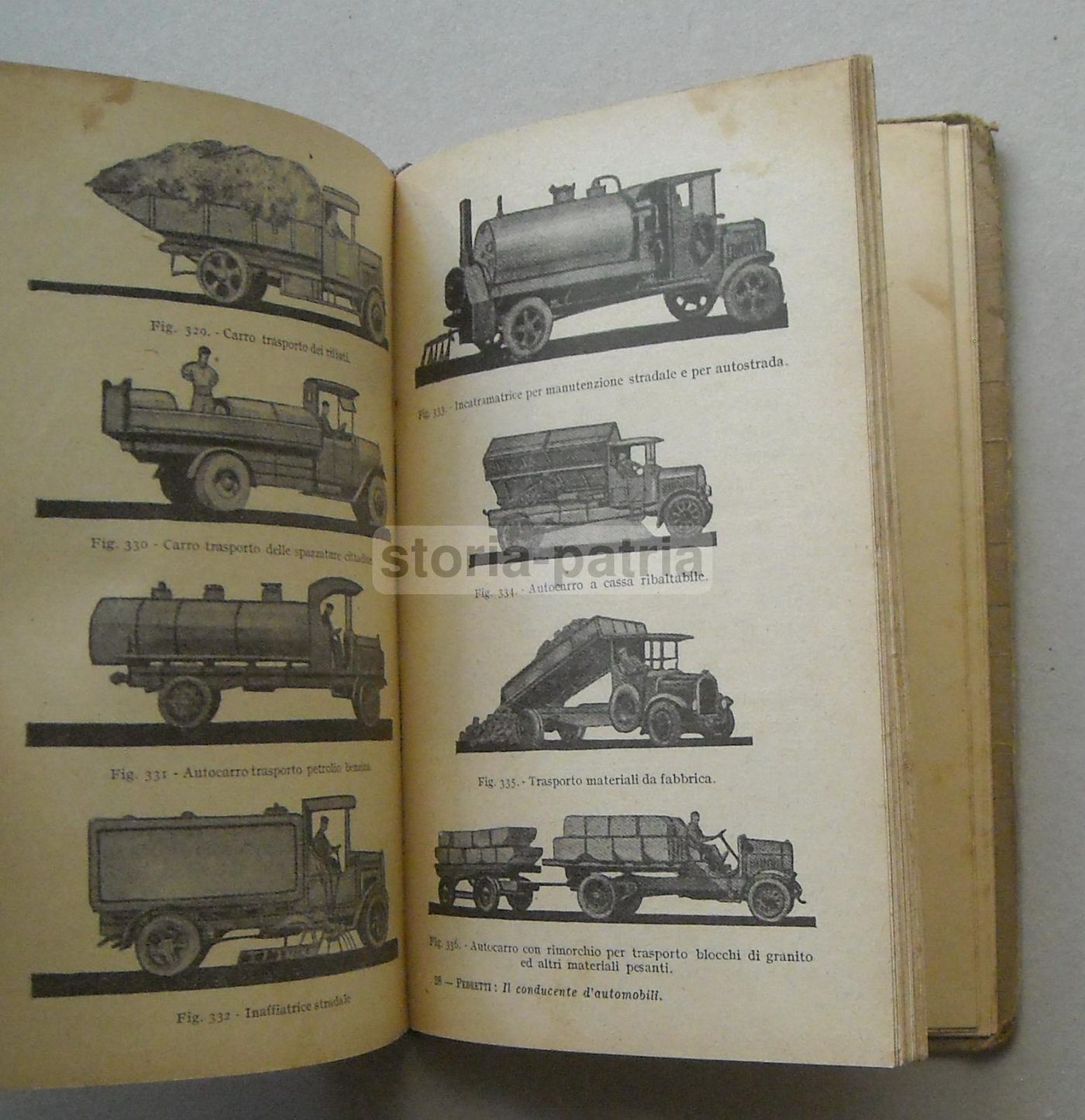 Il Conducente d'Automobili. G. Pedretti. Hoepli, 1930. Manuale Tecnico.