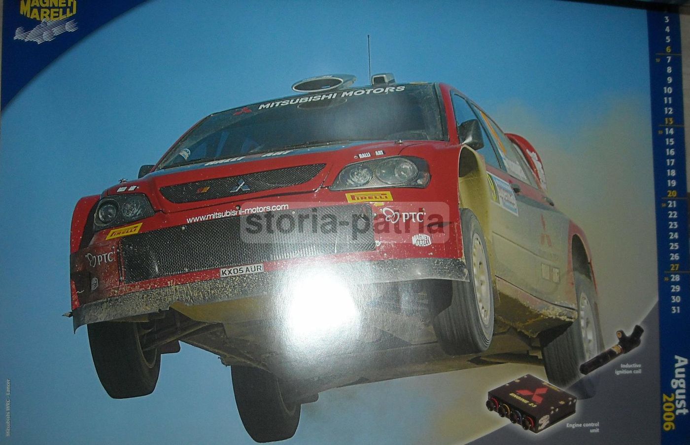 Calendario Magneti Marelli 2006 Corse Auto Moto Formula 1 MotoGP