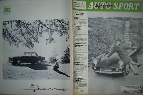 Auto Sport Italiana, 1 Febbraio 1961: Zagato, OSCA, Maserati, Ferrari