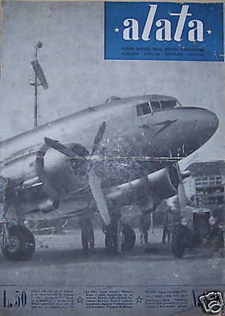 Rivista Alata: Agosto Settembre 1946. Aeronautica E Aviazione A Milano