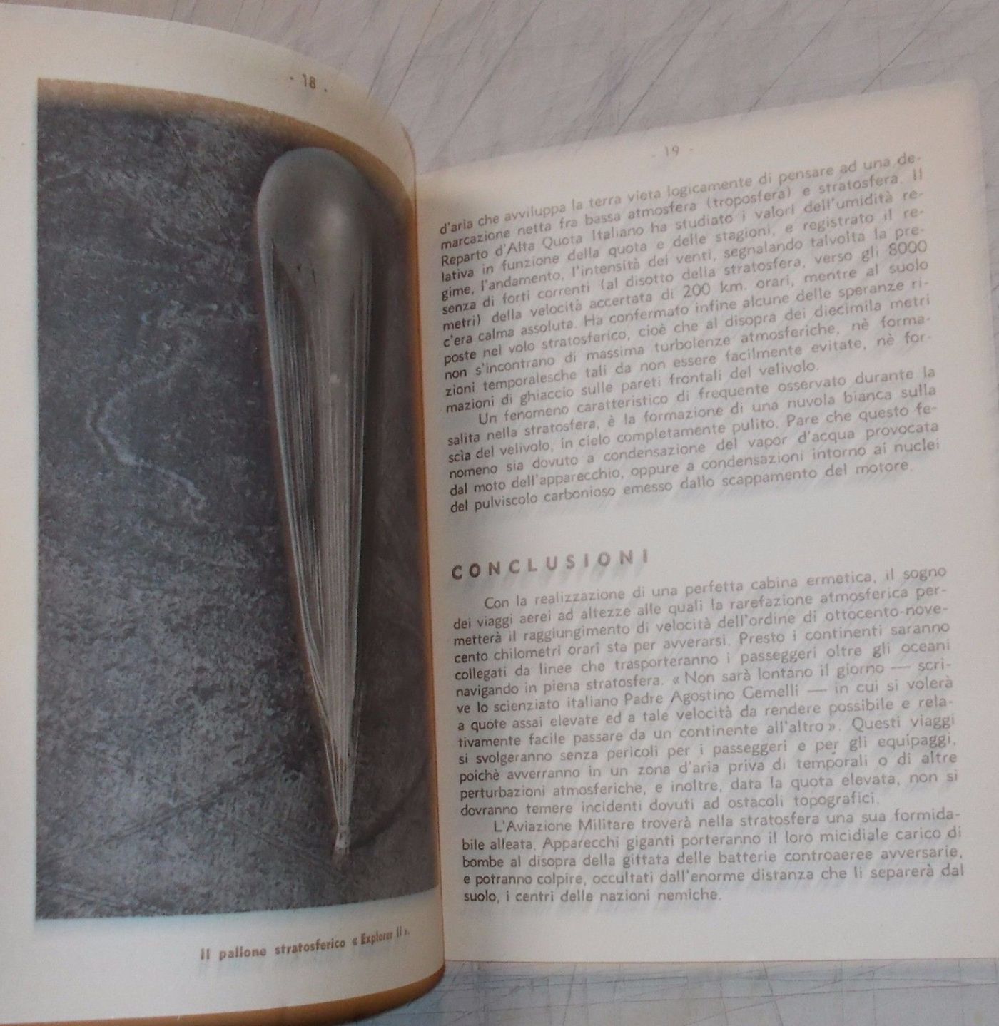 Stratosfera: Voli d'Alta Quota. Editoriale Aeronautica, Circa 1950
