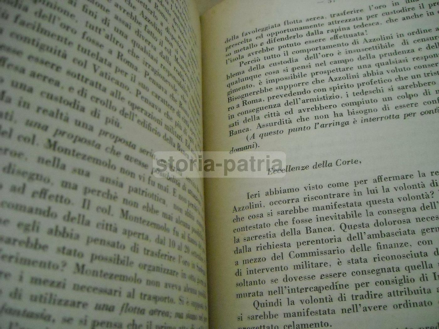 Il Processo Dell'Oro: La Difesa Di Vincenzo Azzolini (1948)