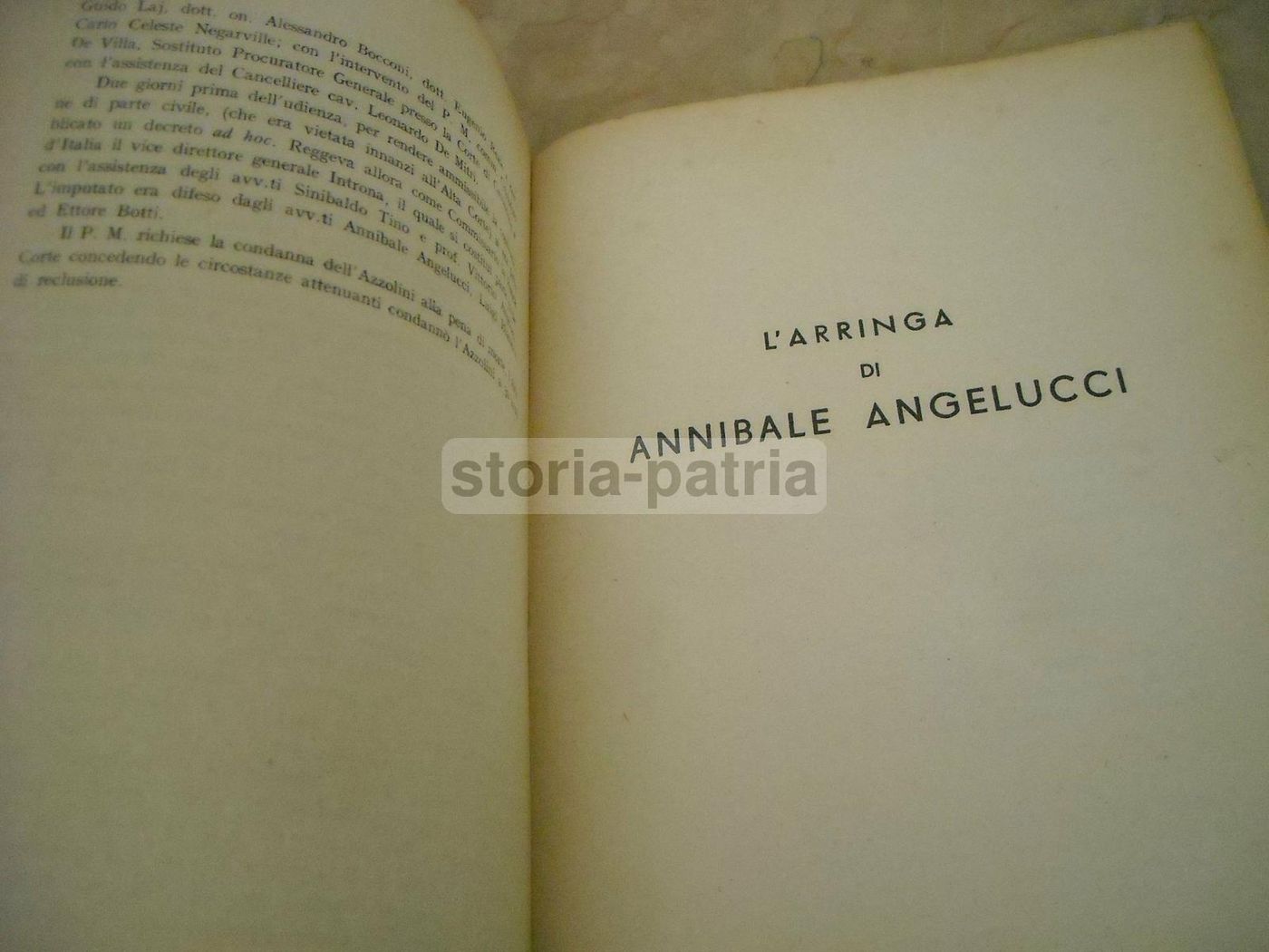Il Processo Dell'Oro: La Difesa Di Vincenzo Azzolini (1948)
