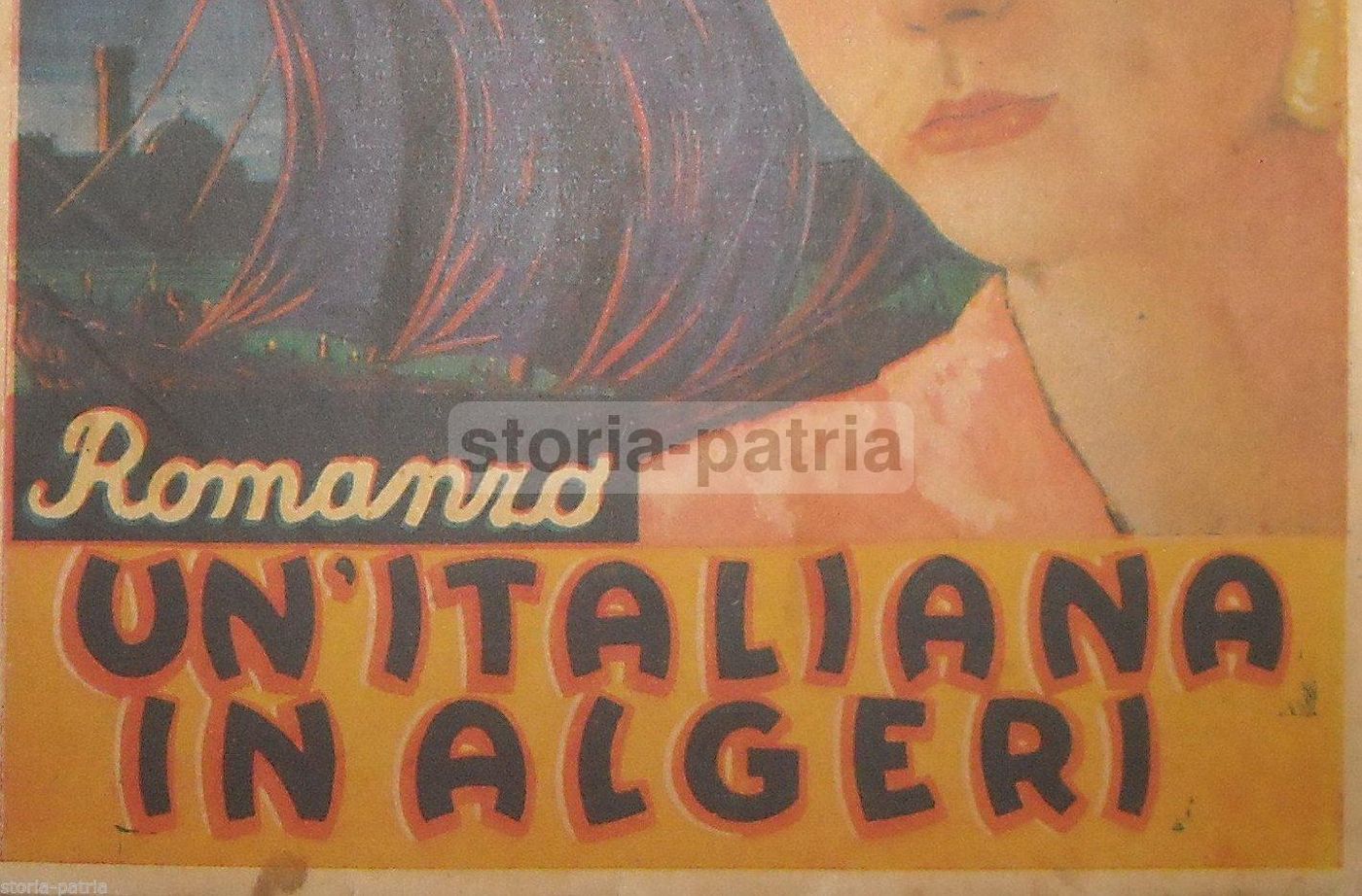 Un'Italiana In Algeri Di Andrea Badini (1937). Illustrazioni Di Sonego