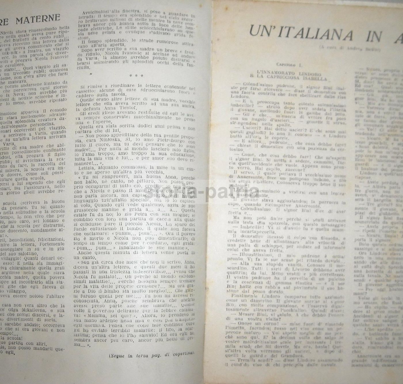Un'Italiana In Algeri Di Andrea Badini (1937). Illustrazioni Di Sonego