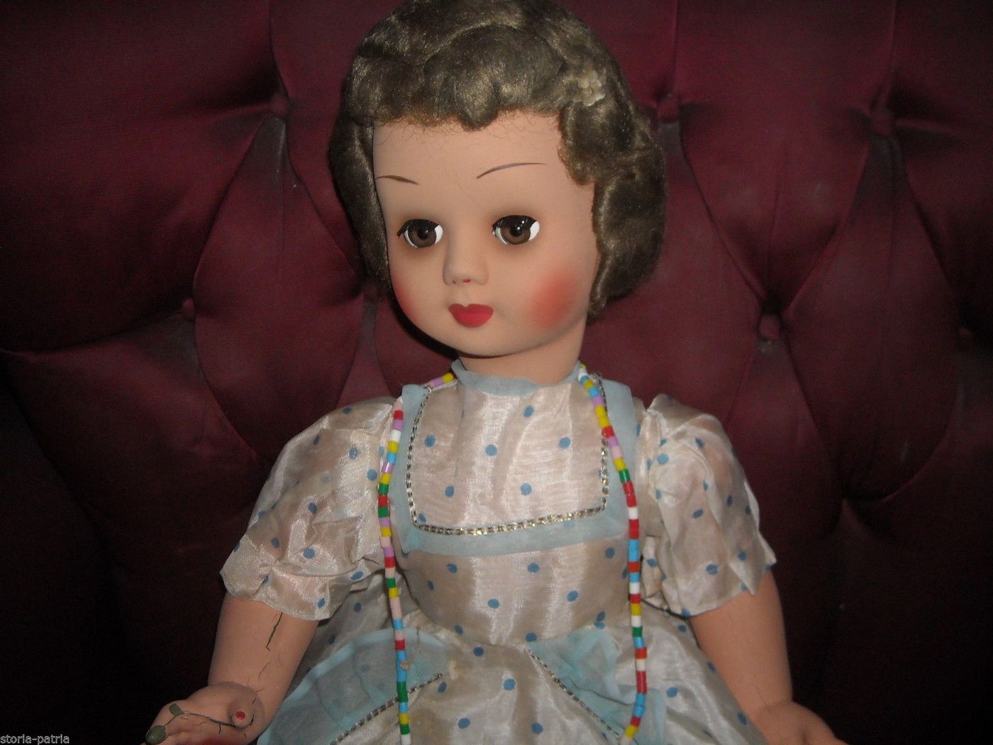 Bambola Da Collezione Vintage, Milano, Anni '30 '50, 65 Cm