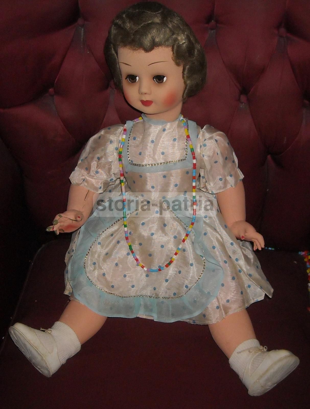 Bambola Da Collezione Vintage, Milano, Anni '30 '50, 65 Cm
