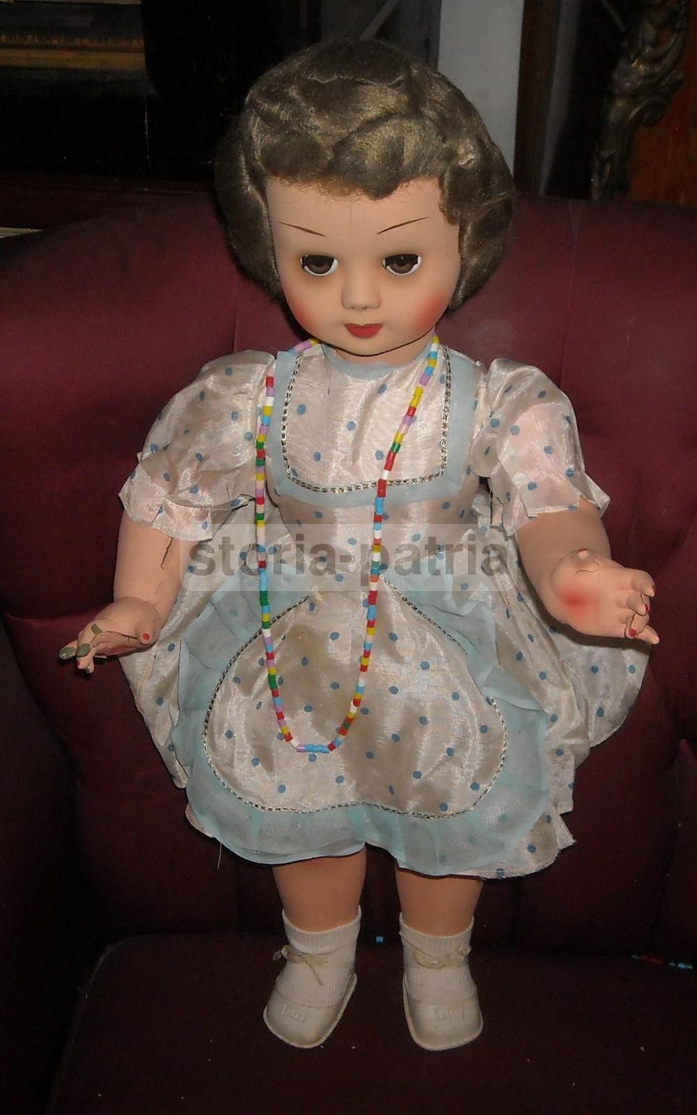 Bambola Da Collezione Vintage, Milano, Anni '30 '50, 65 Cm